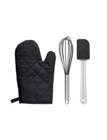 Set d'ustensiles de cuisine personnalisés DATEKI Matières : PET Couleurs : rouge 2