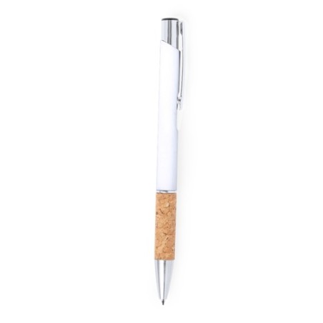 Stylo Écoresponsable Cadeau d'Entreprise Logard Matières : liège Couleurs : bleu marine goodies personnalisé en stock