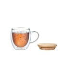 Tasse Double Paroi en Verre SION - Élégance et Praticité