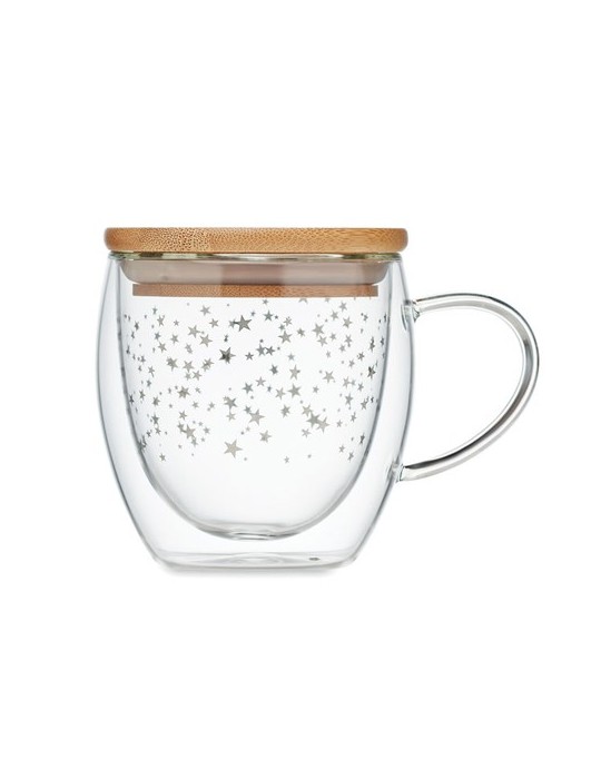 Tasse Double Paroi en Verre SION - Élégance et Praticité