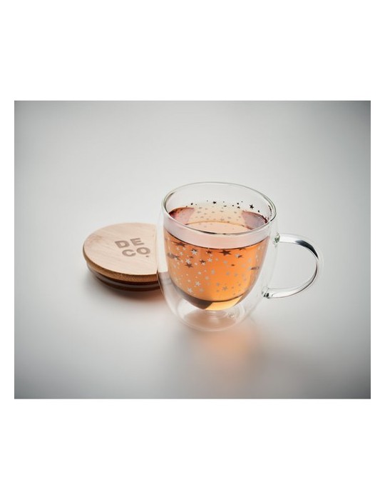 Tasse Double Paroi en Verre SION - Élégance et Praticité