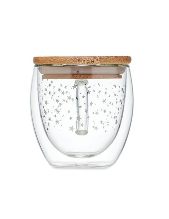 Tasse Double Paroi en Verre SION - Élégance et Praticité