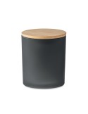 Bougie Végétale Parfumée 200 gr Personnalisée KEOPS MEDIUM Matières : verre Couleurs : noir accessoire événementiel unique