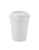 Gobelet Double Paroi Éco-responsable 300 ml Personnalisé NOLA Matières : polypropylène (PP) Couleurs : blanc