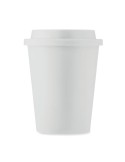 Gobelet Double Paroi Éco-responsable 300 ml Personnalisé NOLA Matières : polypropylène (PP) Couleurs : blanc cadeau collaborateu