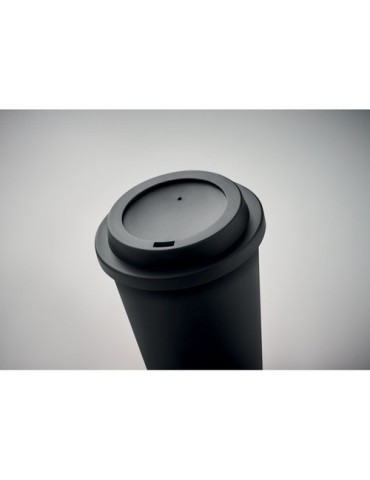 Gobelet Double Paroi Éco-responsable 300 ml Personnalisé NOLA Matières : polypropylène (PP) Couleurs : noir goodies entreprise d