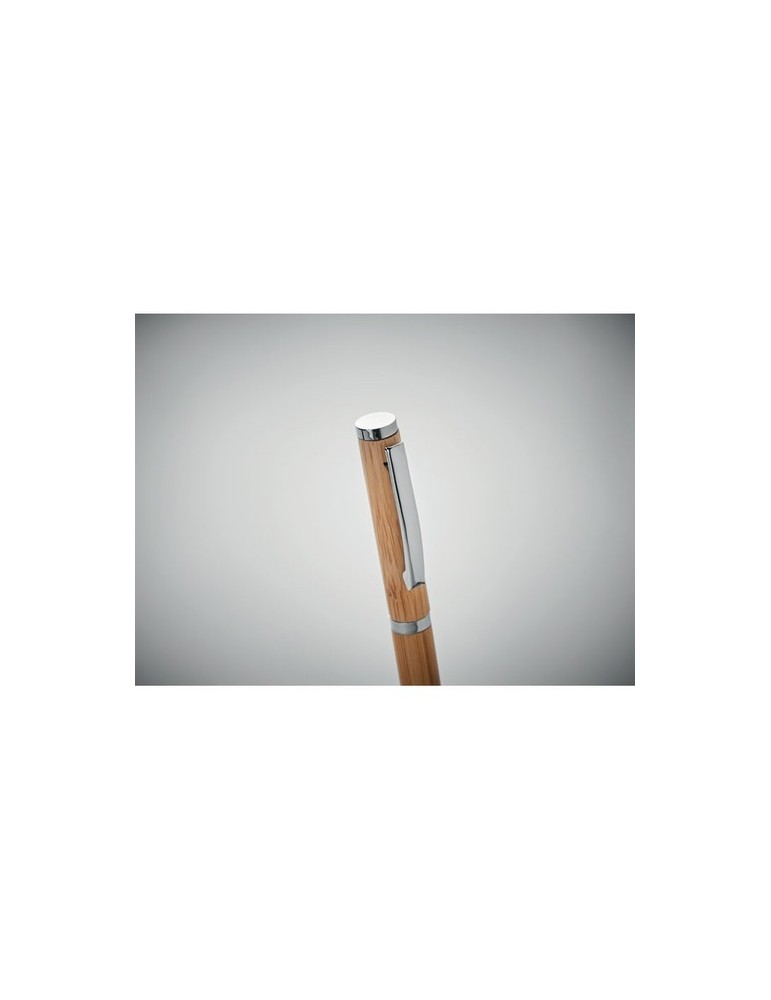 Stylo Gel en Bambou CAIRO - Élégance Écologique
