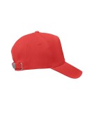 Casquette de baseball en coton  personnalisée BICCA CAP pas cher Matières : coton biologique Couleurs : rouge objet promotionnel