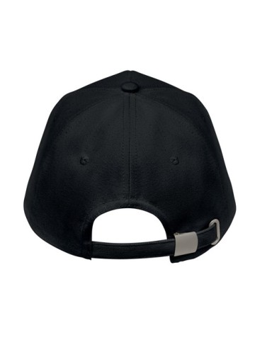 Casquette de baseball en coton  personnalisée BICCA CAP pas cher Matières : coton biologique Couleurs : noir goodies publicitair