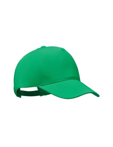Casquette de baseball en coton  personnalisée BICCA CAP pas cher Matières : coton biologique Couleurs : vert impression haute dé
