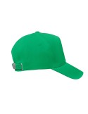 Casquette de baseball en coton  personnalisée BICCA CAP pas cher Matières : coton biologique Couleurs : vert impression logo hau