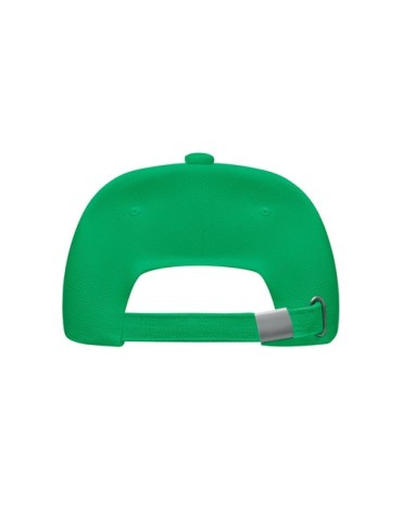 Casquette de baseball en coton  personnalisée BICCA CAP pas cher Matières : coton biologique Couleurs : vert cadeau affaires élé
