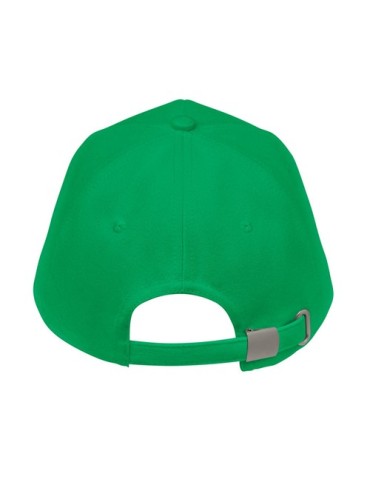 Casquette de baseball en coton  personnalisée BICCA CAP pas cher Matières : coton biologique Couleurs : vert marquage laser ultr