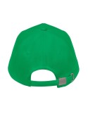 Casquette de baseball en coton  personnalisée BICCA CAP pas cher Matières : coton biologique Couleurs : vert marquage laser ultr