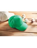 Casquette de baseball en coton  personnalisée BICCA CAP pas cher Matières : coton biologique Couleurs : vert goodies entreprise 