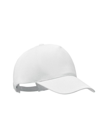 Casquette de baseball en coton  personnalisée BICCA CAP pas cher Matières : coton biologique Couleurs : blanc personnalisable av