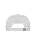 Casquette de baseball en coton  personnalisée BICCA CAP pas cher Matières : coton biologique Couleurs : blanc marquage couleur é
