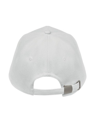Casquette de baseball en coton  personnalisée BICCA CAP pas cher Matières : coton biologique Couleurs : blanc personnalisable av