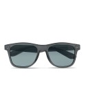 Lunettes de soleil personnalisées s en RPET - MACUSA Matières : PET recyclé Couleurs : gris transparent goodies entreprise desig