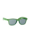 Lunettes de soleil personnalisées s en RPET - MACUSA Matières : PET recyclé Couleurs : vert transparent cadeau entreprise pas ch