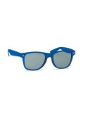 Lunettes de soleil personnalisées s en RPET - MACUSA Matières : PET recyclé Couleurs : bleu transparent impression haute définit
