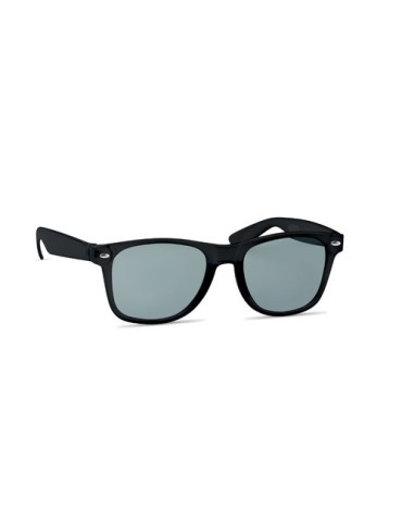 Lunettes de soleil personnalisées s en RPET - MACUSA Matières : PET recyclé Couleurs : noir cadeau entreprise pas cher