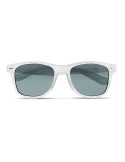 Lunettes de soleil personnalisées s en RPET - MACUSA Matières : PET recyclé Couleurs : transparent accessoire événementiel uniqu
