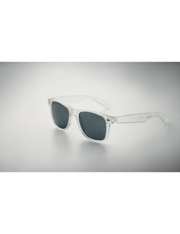 Lunettes de soleil personnalisées s en RPET - MACUSA Matières : PET recyclé Couleurs : transparent livraison express 24h 48h