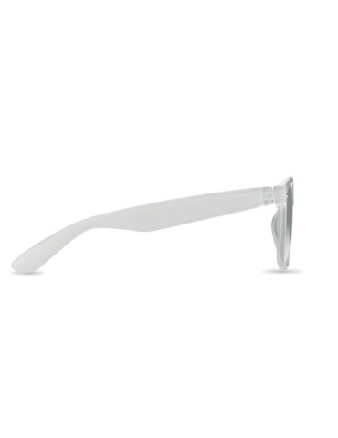 Lunettes de soleil personnalisées s en RPET - MACUSA Matières : PET recyclé Couleurs : transparent personnalisation rapide en Fr