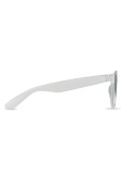 Lunettes de soleil personnalisées s en RPET - MACUSA Matières : PET recyclé Couleurs : transparent personnalisation rapide en Fr