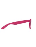 Lunettes de soleil personnalisées s en RPET - MACUSA Matières : PET recyclé Couleurs : fuchsia transparent personnalisation rapi