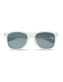 Lunettes de soleil personnalisées s en RPET - MACUSA Matières : PET recyclé Couleurs : blanc goodies publicitaire durable