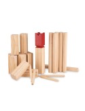 Jeu de lancer en bois de pin personnalisé et convivial - KING Matières : bois Couleurs : bois personnalisable avec votre logo