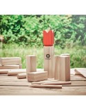 Jeu de lancer en bois de pin personnalisé et convivial - KING Matières : bois Couleurs : bois impression haute définition