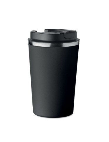 Gobelet isotherme double paroi 350 ml personnalisé - BRACE Matières : acier inoxydable Couleurs : noir