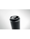 Gobelet isotherme double paroi 350 ml personnalisé - BRACE Matières : acier inoxydable Couleurs : noir objet publicitaire robust