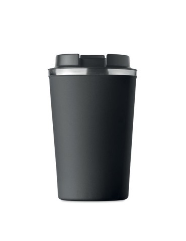 Gobelet isotherme double paroi 350 ml personnalisé - BRACE Matières : acier inoxydable Couleurs : noir goodies personnalisé en s