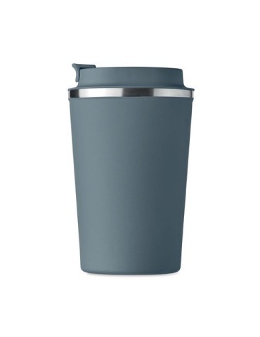 Gobelet isotherme double paroi 350 ml personnalisé - BRACE Matières : acier inoxydable Couleurs : bleu pétrole objet promo petit
