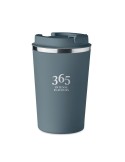 Gobelet isotherme double paroi 350 ml personnalisé - BRACE Matières : acier inoxydable Couleurs : bleu pétrole personnalisable a
