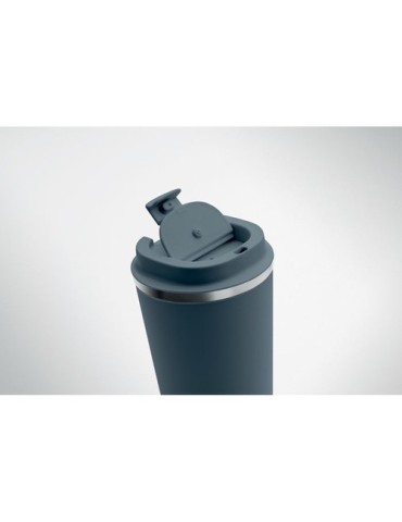 Gobelet isotherme double paroi 350 ml personnalisé - BRACE Matières : acier inoxydable Couleurs : bleu pétrole accessoire événem