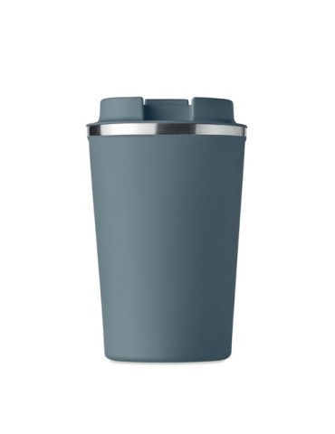 Gobelet isotherme double paroi 350 ml personnalisé - BRACE Matières : acier inoxydable Couleurs : bleu pétrole objet promo petit