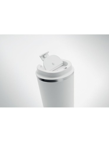 Gobelet isotherme double paroi 350 ml personnalisé - BRACE Matières : acier inoxydable Couleurs : blanc objet promotionnel éco-r