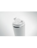 Gobelet isotherme double paroi 350 ml personnalisé - BRACE Matières : acier inoxydable Couleurs : blanc objet promotionnel éco-r
