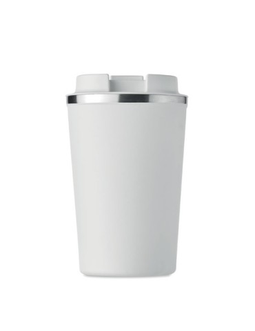 Gobelet isotherme double paroi 350 ml personnalisé - BRACE Matières : acier inoxydable Couleurs : blanc goodies entreprise desig