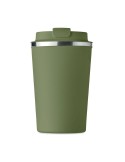 Gobelet isotherme double paroi 350 ml personnalisé - BRACE Matières : acier inoxydable Couleurs : vert foncé cadeau client origi