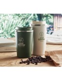Gobelet isotherme double paroi 350 ml personnalisé - BRACE Matières : acier inoxydable Couleurs : vert foncé impression logo hau
