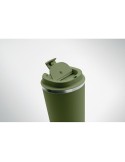 Gobelet isotherme double paroi 350 ml personnalisé - BRACE Matières : acier inoxydable Couleurs : vert foncé cadeau affaires élé