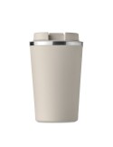 Gobelet isotherme double paroi 350 ml personnalisé - BRACE Matières : acier inoxydable Couleurs : beige impression haute définit