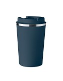 Gobelet isotherme double paroi 350 ml personnalisé - BRACE Matières : acier inoxydable Couleurs : bleu marine cadeau entreprise 