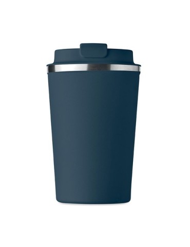 Gobelet isotherme double paroi 350 ml personnalisé - BRACE Matières : acier inoxydable Couleurs : bleu marine goodies publicitai